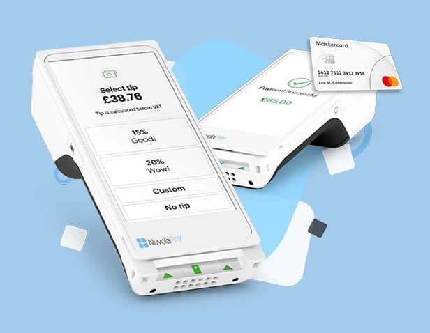 Payment terminal processing transaction