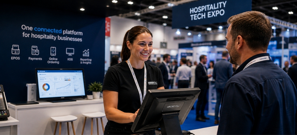 Microtill stand at Hospitality Tech Expo